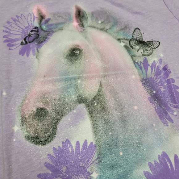 Children's Place Graphic Tees Girl's Size 7/8 - Picture 2 of 5